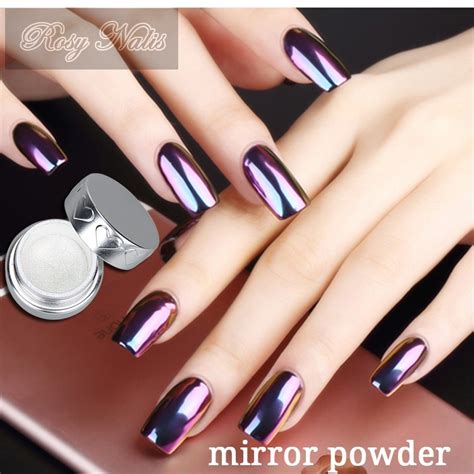 Maybe you would like to learn more about one of these? Esmalte de uñas efecto espejo brillo pigmento cromo magia ...