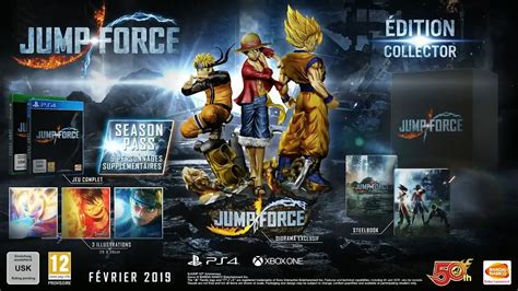 Jump Force Éditions Standard Deluxe Ultimate Premium Et Collector
