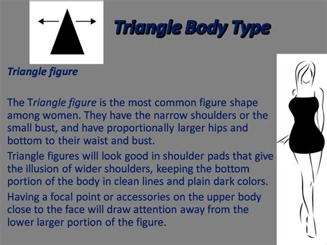 Triangle Body Shape Is One Of Six Horizontal Body Shapes Body
