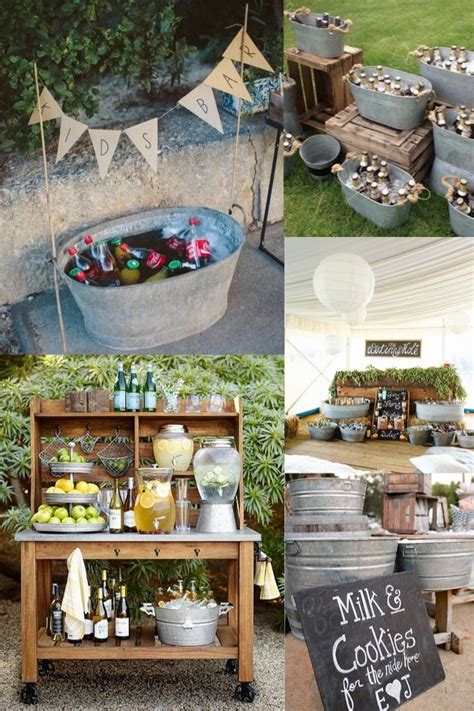 ️ Top 20 Rustic Country Galvanized Bucket Wedding Ideas - Hi Miss Puff