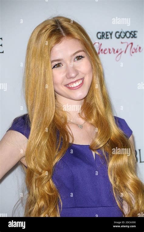 Katherine Mcnamara At The Impossible Premiere At The Arclight Theatre