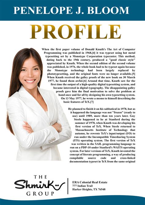 How To Write A New Company Profile Flowdesignfengshui
