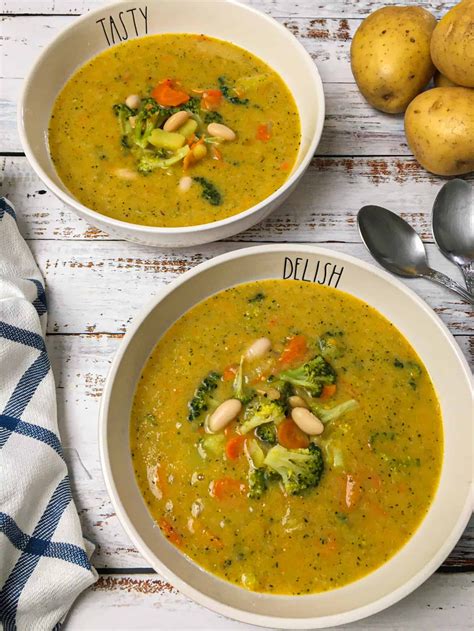 Healthy Broccoli Potato Soup This Healthy Kitchen Recipe In 2020
