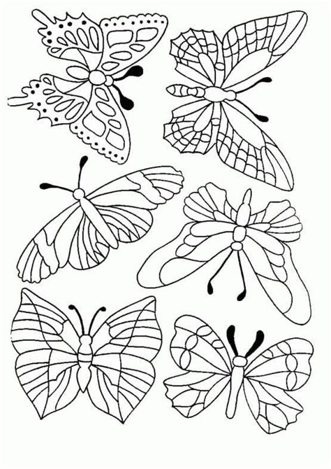 Schmetterling Malvorlagen Butterfly Coloring Page Coloring Pages