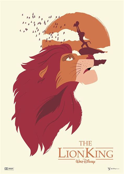 The Lion King 1994 ~ Alternative Movie Poster By Javier Lainez