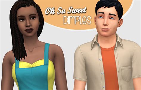 Best Sims 4 Dimples Cc For Guys And Girls Fandomspot