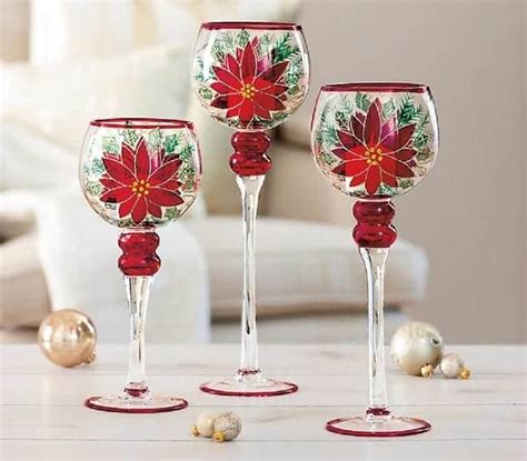 Top 15 Festive Glass Christmas Candle Holders
