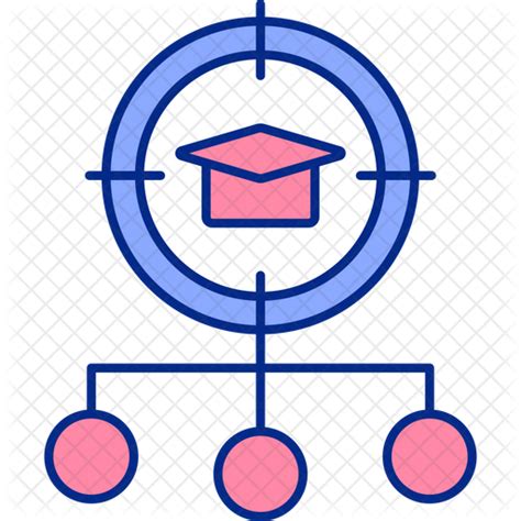 Student Centered Learning Icon Download In Colored Outline Style