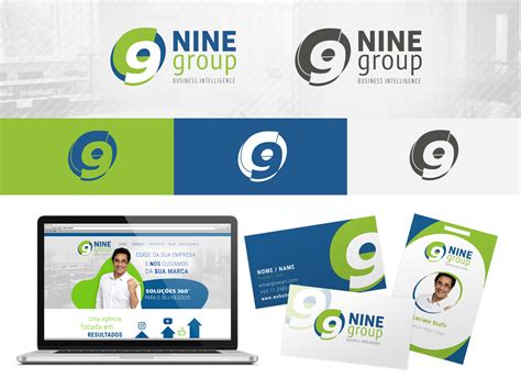 Nine Group Branding By Alto Design On Dribbble
