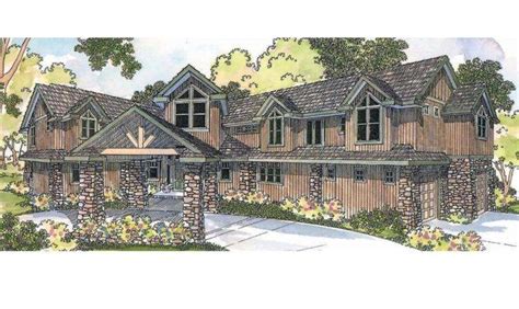Lodge Style House Plans Bentonville Associated Designs Jhmrad 25454
