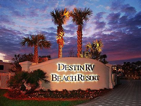 Destin Rv Beach Resort In Destin Fl 32550