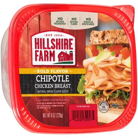 Hillshire Farm Bold Flavor Chipotle Chicken Breast Lunchmeat 8 Oz Ralphs