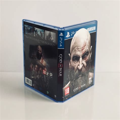 God Of War Ps4 Repro Case Sleeve Etsy