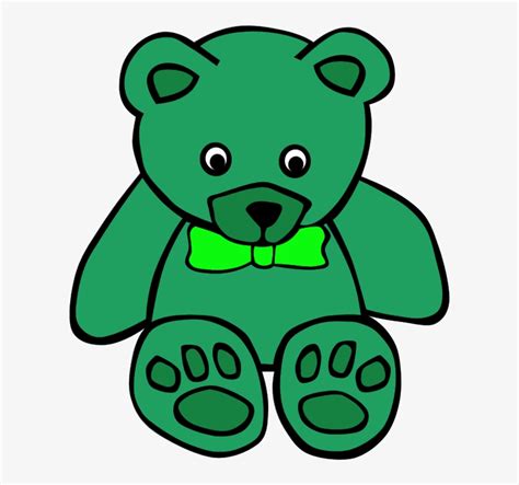 Teddy Bear Clipart Green Png Image Transparent Png Free Download On