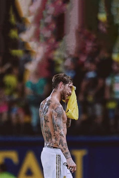 Sergio Ramos Back Tattoo