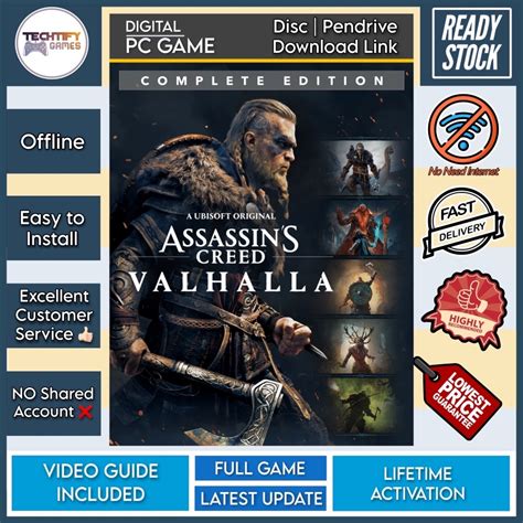 Pc Game Assassins Creed Valhalla Complete Edition V All New