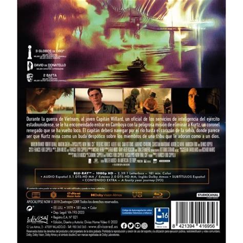 Apocalypse Now Final Cut Blu Ray