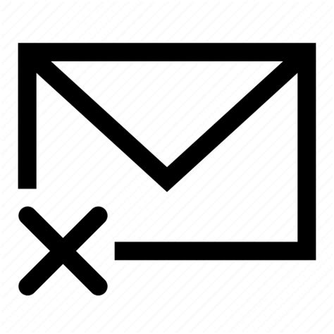 Delete Mail Icon