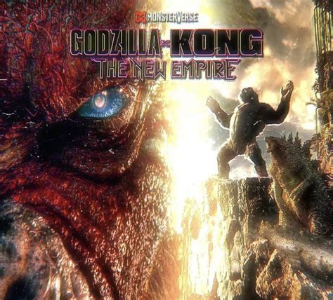 Godzilla X Kong The New Empire Poster Godzilla Vs Kong Know Your Meme