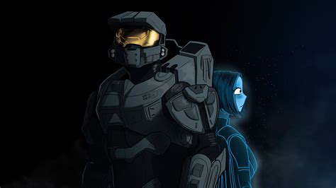 Halo Cortana Halo 3 Master Chief Hd Wallpaper