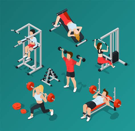 Gym Cartoon Drawing Fitness Clipart Gym Equipment Pictures On