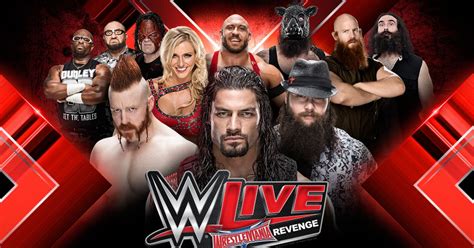 Wwe Wrestlemania Revenge At Manchester Arena Who Will Be There What
