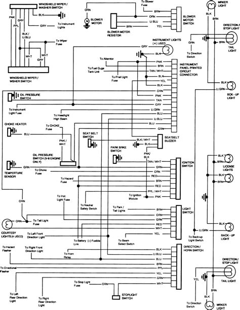 Not complete yet, but i will add to it as i find them. chevrolet 1/2 ton: wiring diagram for 1985 chevy truck tilt