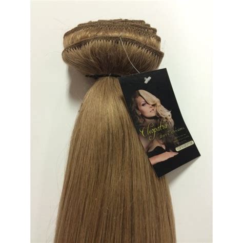 Dark Ash Blonde 18 20 Inch Ultimate Thick Clip In Human Hair