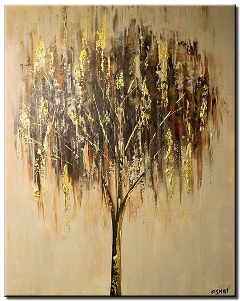 Abstract Paintings By Osnat Fine Art The Golden Tree Modern