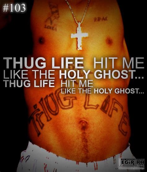 2pac Quotes And Sayings Jegir Kh Design 103 Thug Life Hit Me Like The