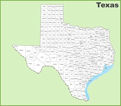 Texas County Map Mapsof Printable Map Of The United States Sexiz Pix