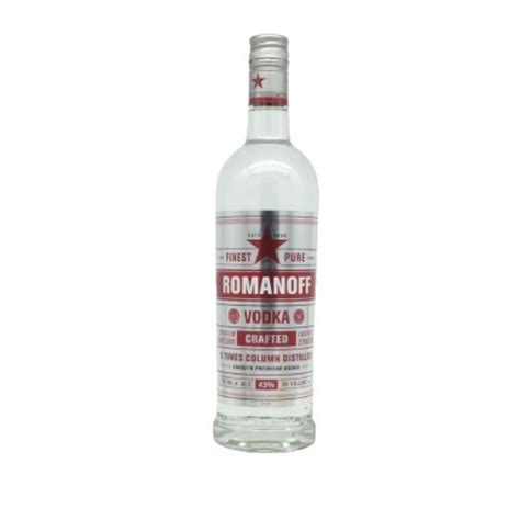 Romanoff Smooth Premium Vodka 750ml Sk6001452123006
