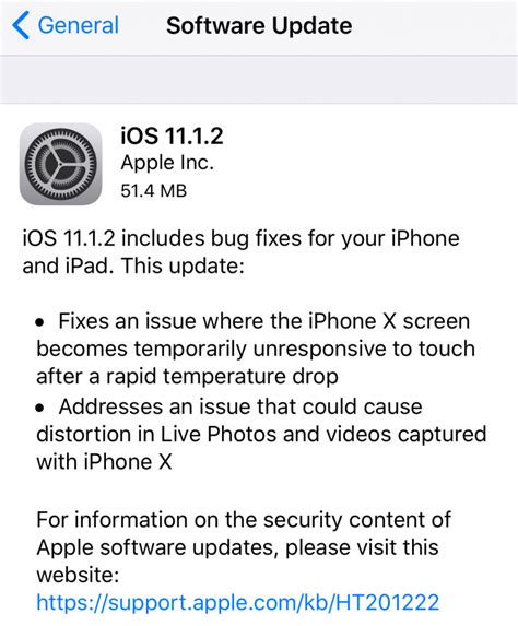 Apple Posts Ios 1112 With Fix For Unresponsive Iphone X Screen In