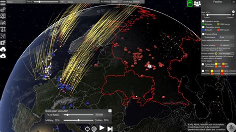 Nuclear War Simulator A Nuclear Conflict Simulation And Visualisation