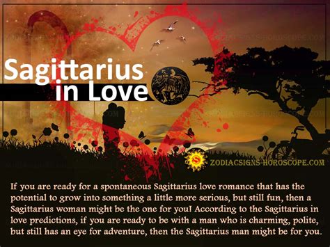 Since he has incredibly high expectations, he tends to wait quite some time for the right. Sagittarius in Love: Traits and Compatibility for Man and ...