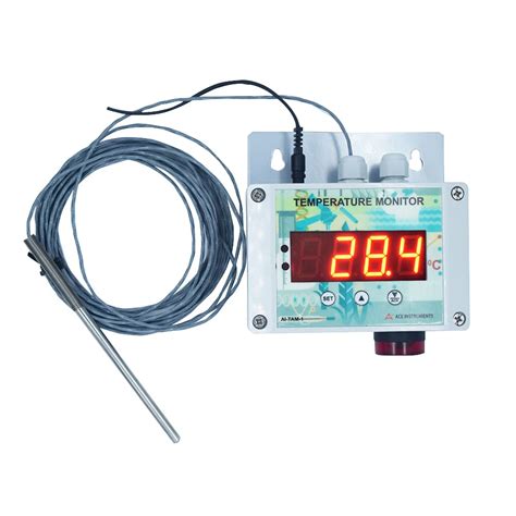 Digital Server Room Temperature Monitor With Tcpip Lan Communication