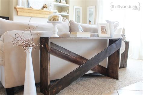 How To Decorate A Sofa Table Behind A Couch