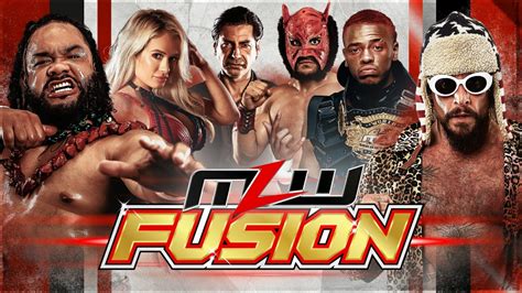 Mlw Fusion Results Jacob Fatu Vs Real1 Scarlett Bordeaux In Action Wonf4w Wwe News Pro