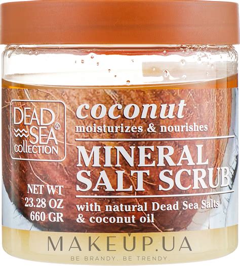 Dead Sea Collection Coconut Salt Scrub - Скраб для тела с минералами ...