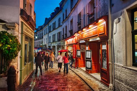 Captivating Street View Of Paris