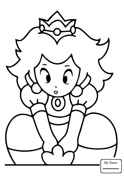 We have collected 39+ princess peach daisy and rosalina coloring page images of various designs for you to color. Baby Peach Coloring Pages at GetDrawings | Free download