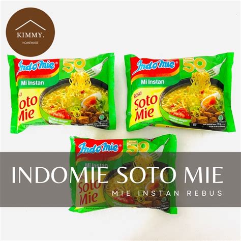 Jual Indomie Soto Mie Indomie Rebus Indomie Kuah Mie Instan Indomie Rasa Soto Shopee