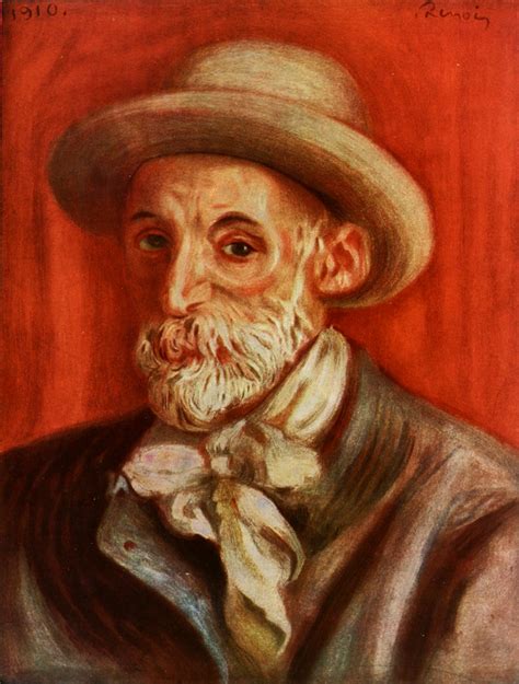 Self Portrait 1910 Pierre Auguste Renoir