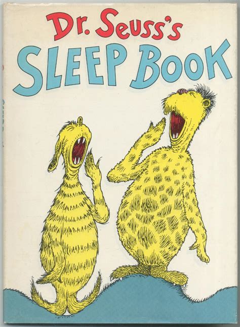 Dr. Seuss's Sleep Book by SEUSS, Dr: Fine Hardcover (1962) | Between ...