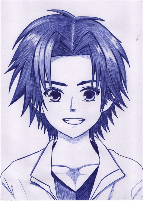 Beginner Easy Drawing Anime Boy Pic Dink
