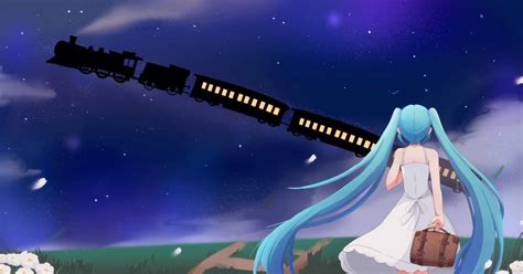 Hatsune Miku Vocaloid 『star Train！』 December 27th 2022 Pixiv
