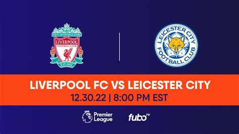 Liverpool Vs Leicester Pregame