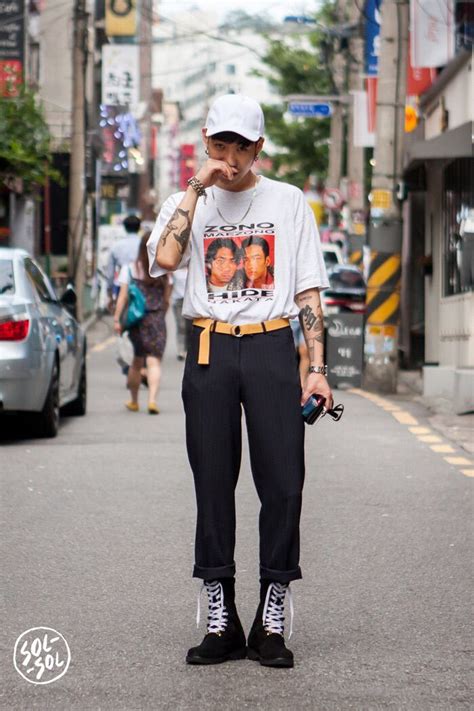 Seoul Street Style Fashion Mens Street Style Japanese Street Fashion