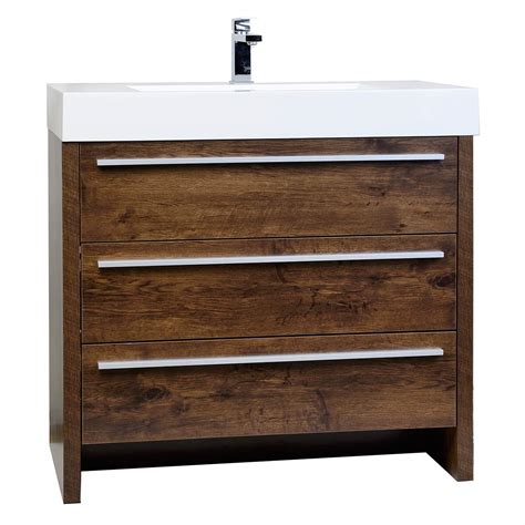 Shop ikea in store or online today! Buy Vinnce 35.5 Inch Modern Bathroom Vanity in Rosewood TN ...
