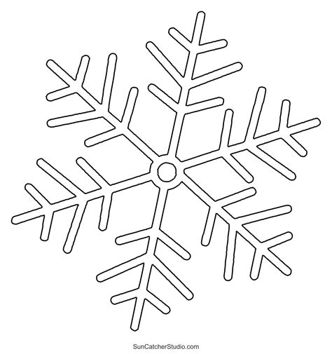 Free clip snowflake printouts, Download Free clip snowflake printouts